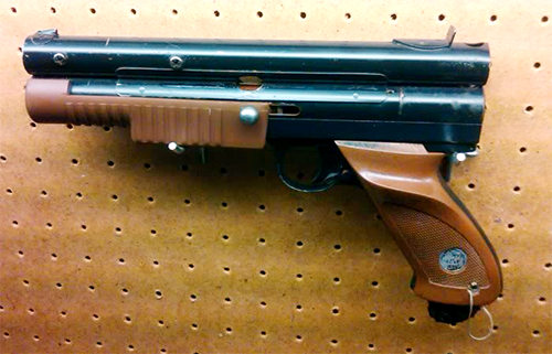 First Paintball Gun in History